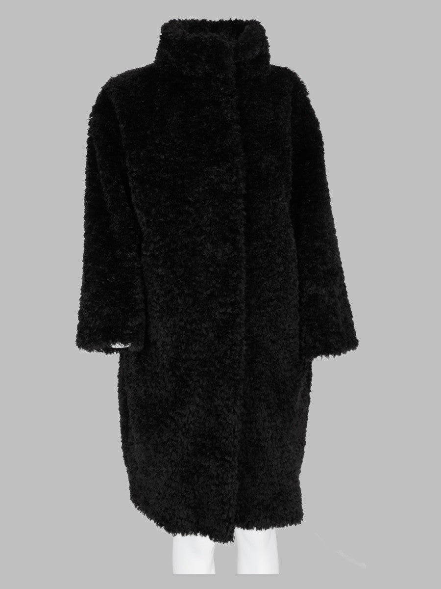 Cappotto Teddy Curly in Ecopelliccia