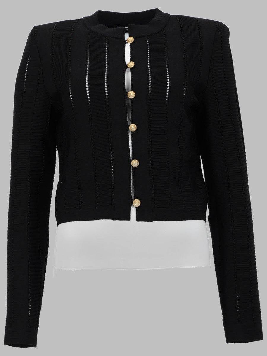 CARDIGAN CORTO IN MAGLIA