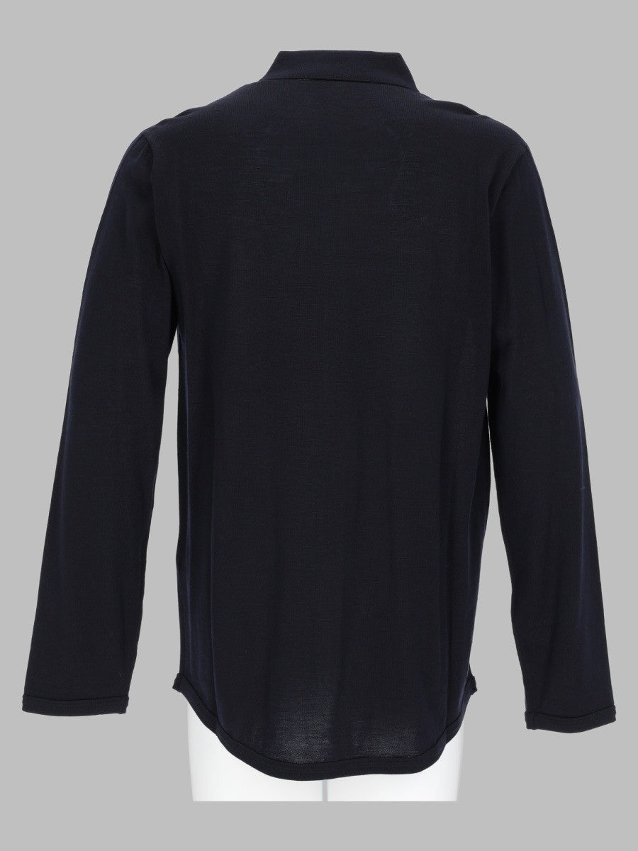 Cardigan In Lana Con Logo 2