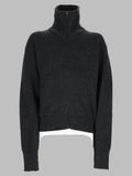 Cardigan In Lana Con Zip