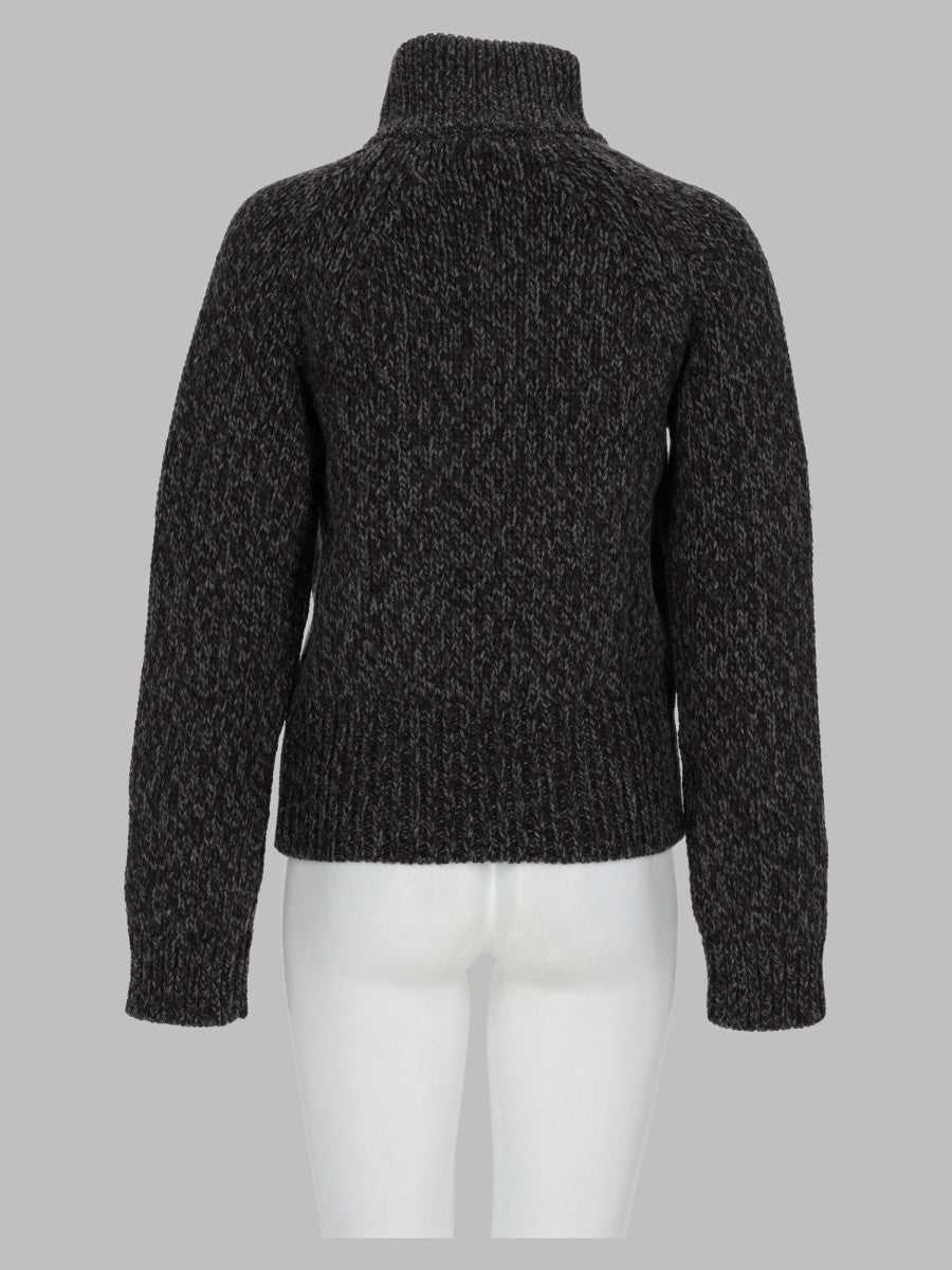 Cardigan In Lana Con Zip 2