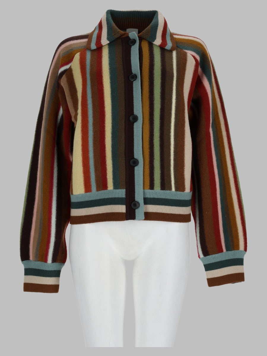 Cardigan In Lana Merino