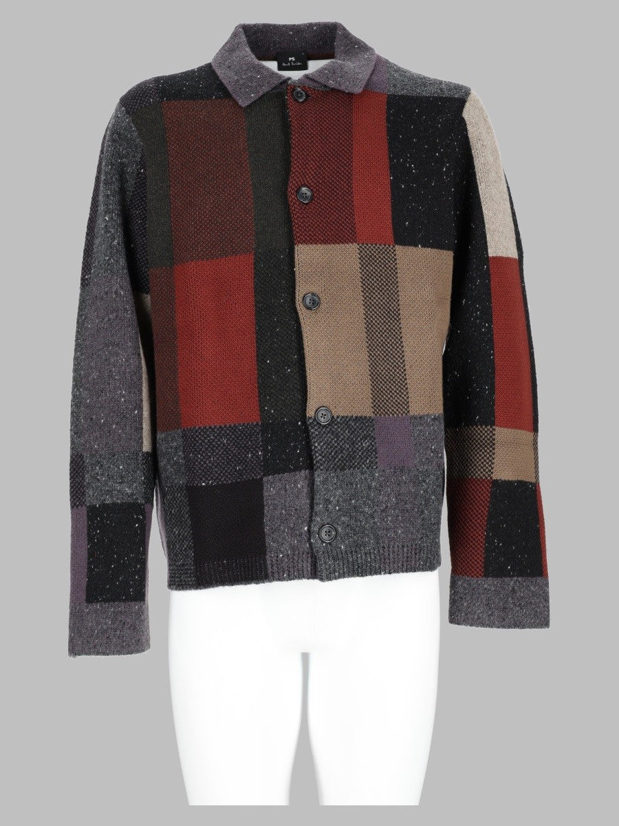 Cardigan In Lana Misto Cotone