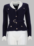 Cardigan in Maglia a Coste