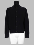 Cardigan In Maglia Di Cotone A Coste