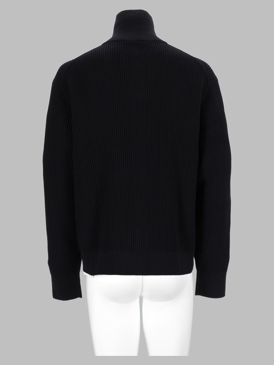 Cardigan In Maglia Di Cotone A Coste 2