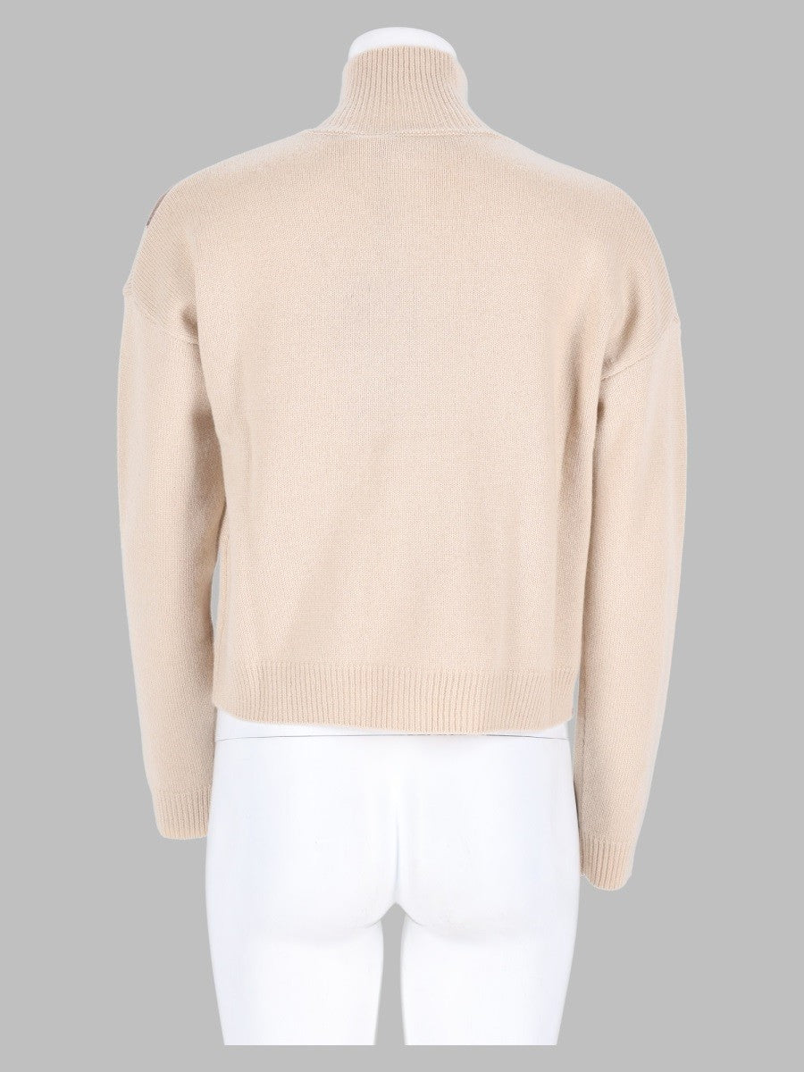 Cardigan "Pacche" In Lana e Cashmere 2