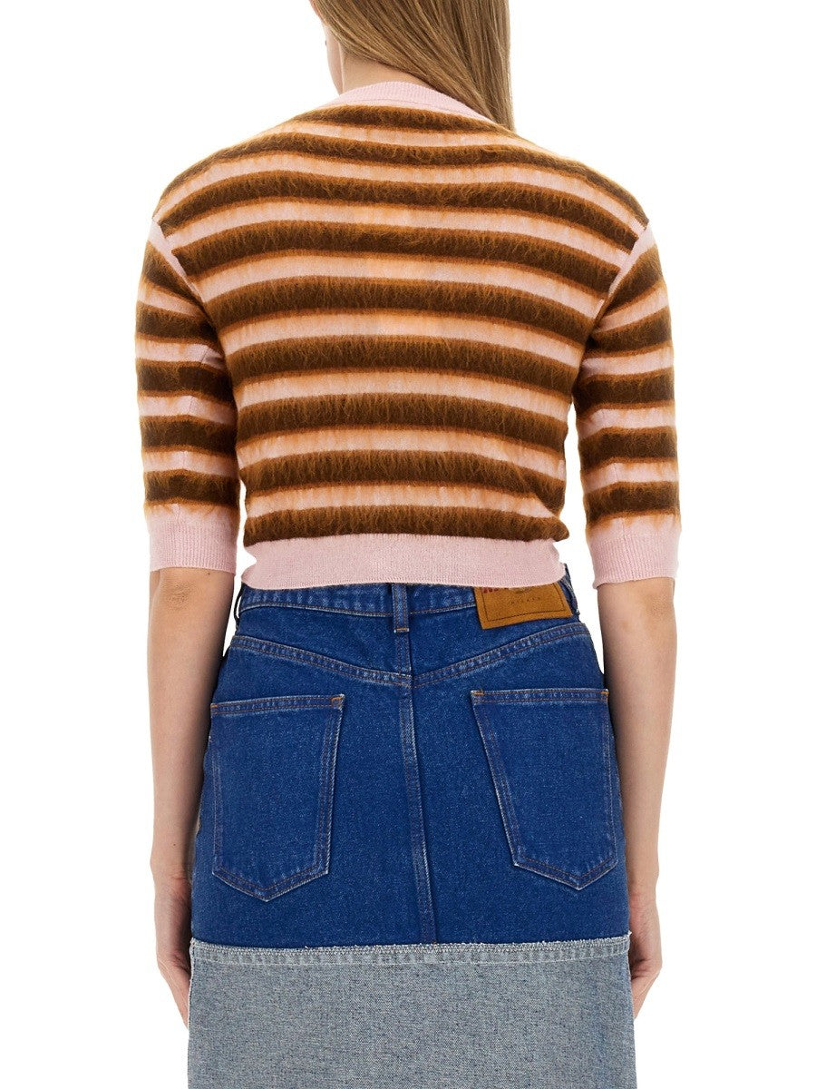 CARDIGAN WITH STRIPE PATTERN 4