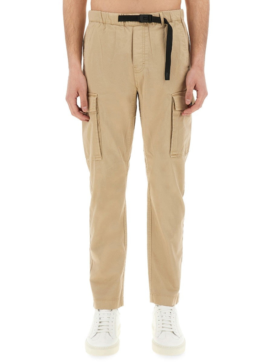 cargo pants with belt