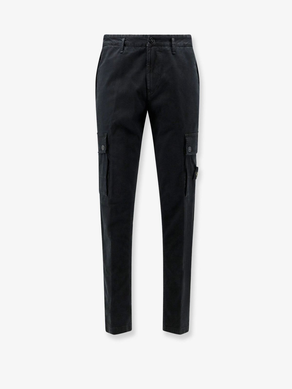 Cargo stretch organic cotton trousers