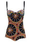 'Carretto' one-piece swimsuit