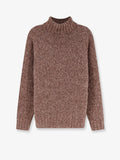 Cashmere and silk blend turtleneck