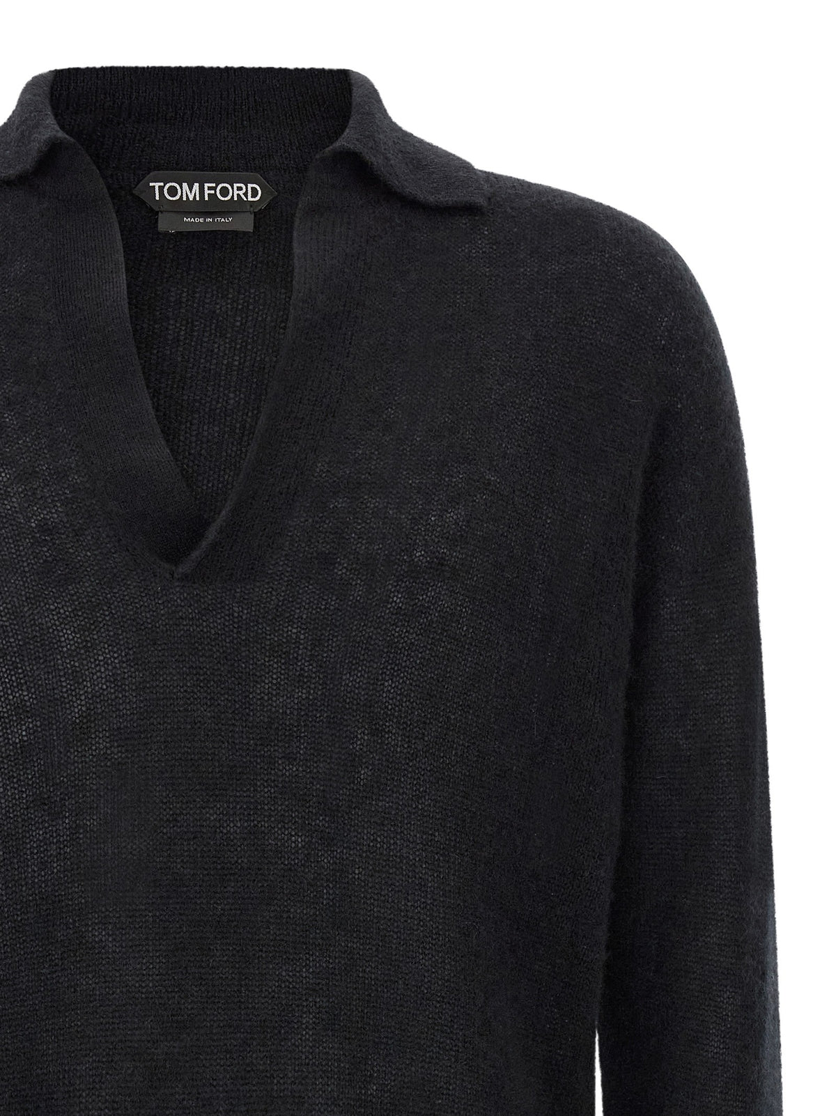 Cashmere and silk polo shirt 3