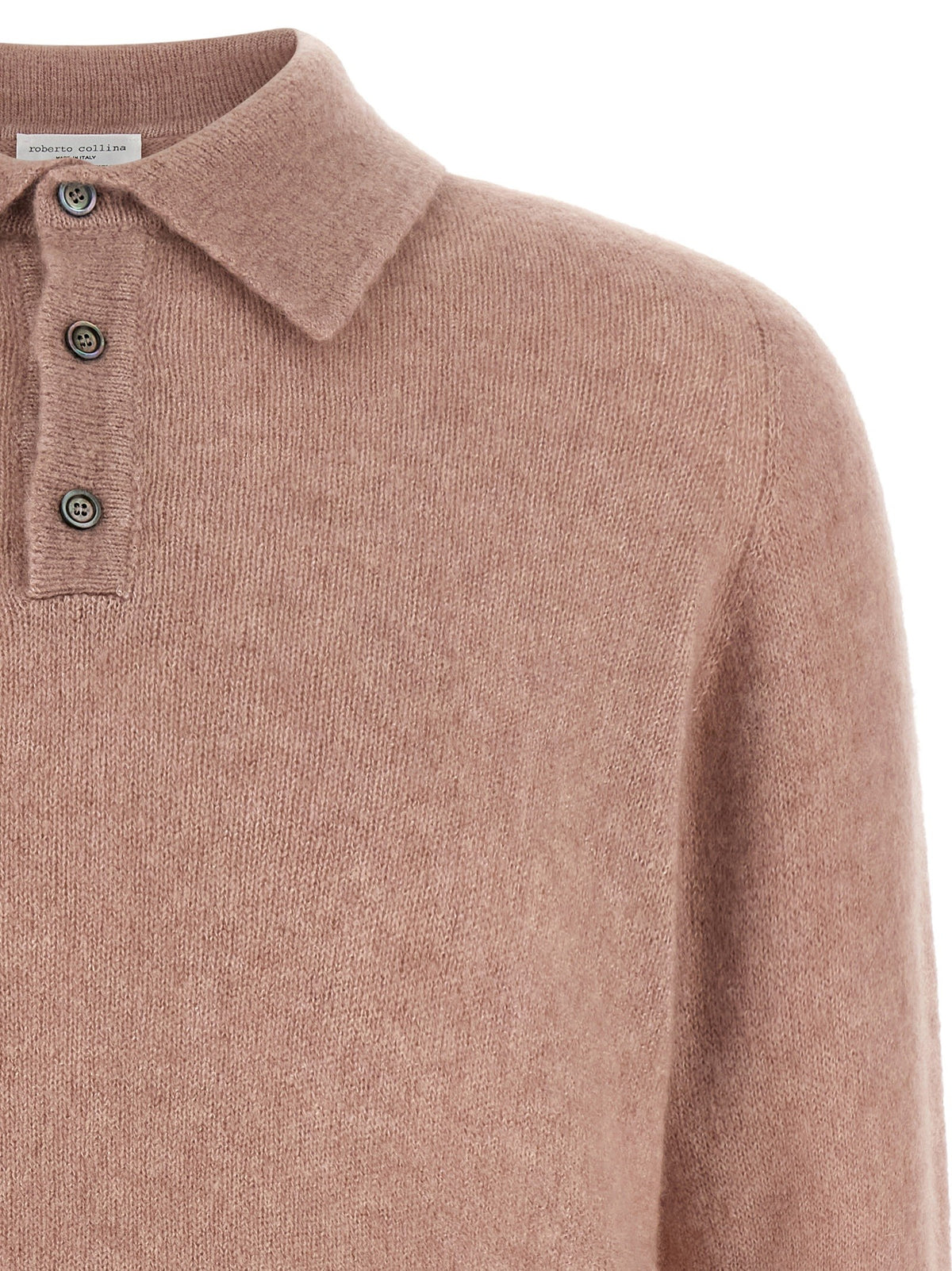 Cashmere and silk polo shirt 3