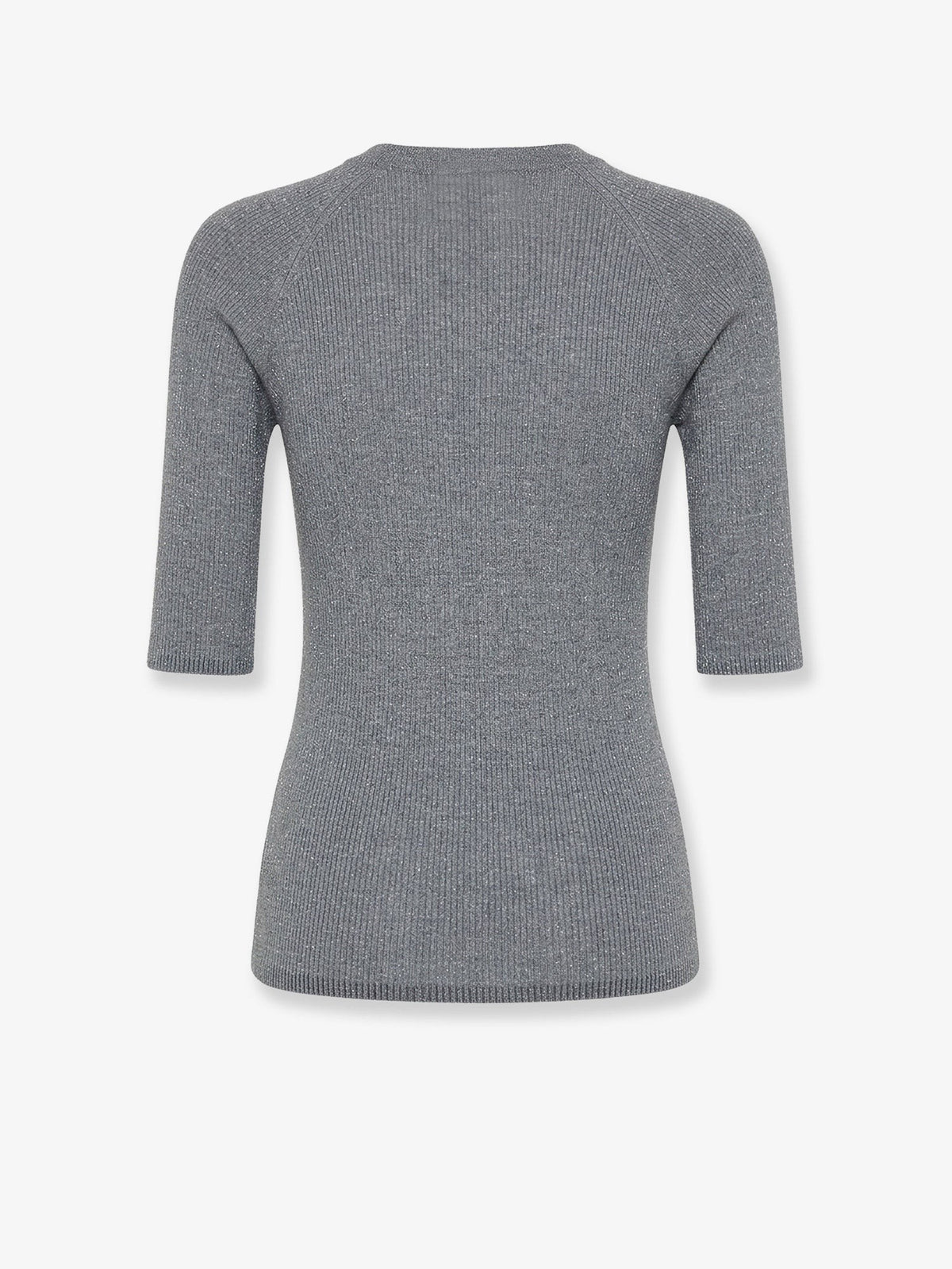Cashmere and viscose blend lurex sweater 2