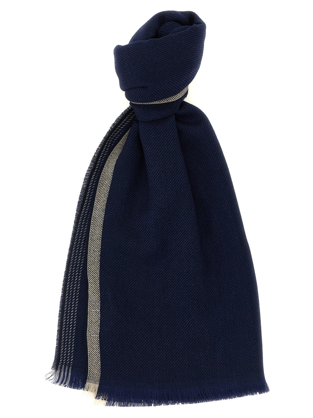 Wool and cashmere scarf