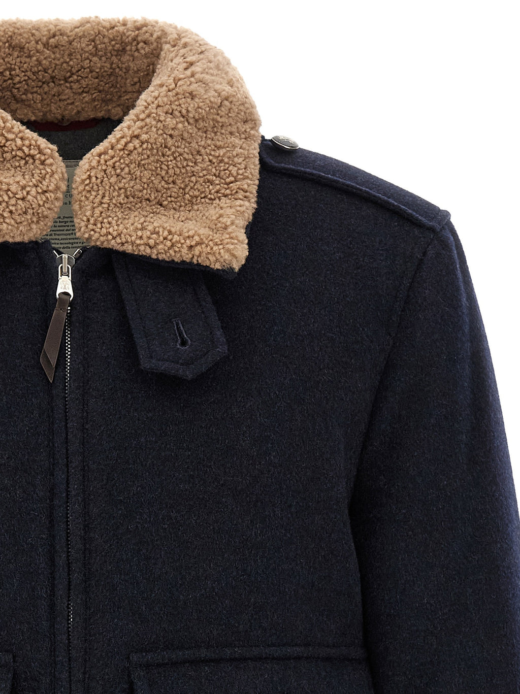 Cashmere bomber beaver 3