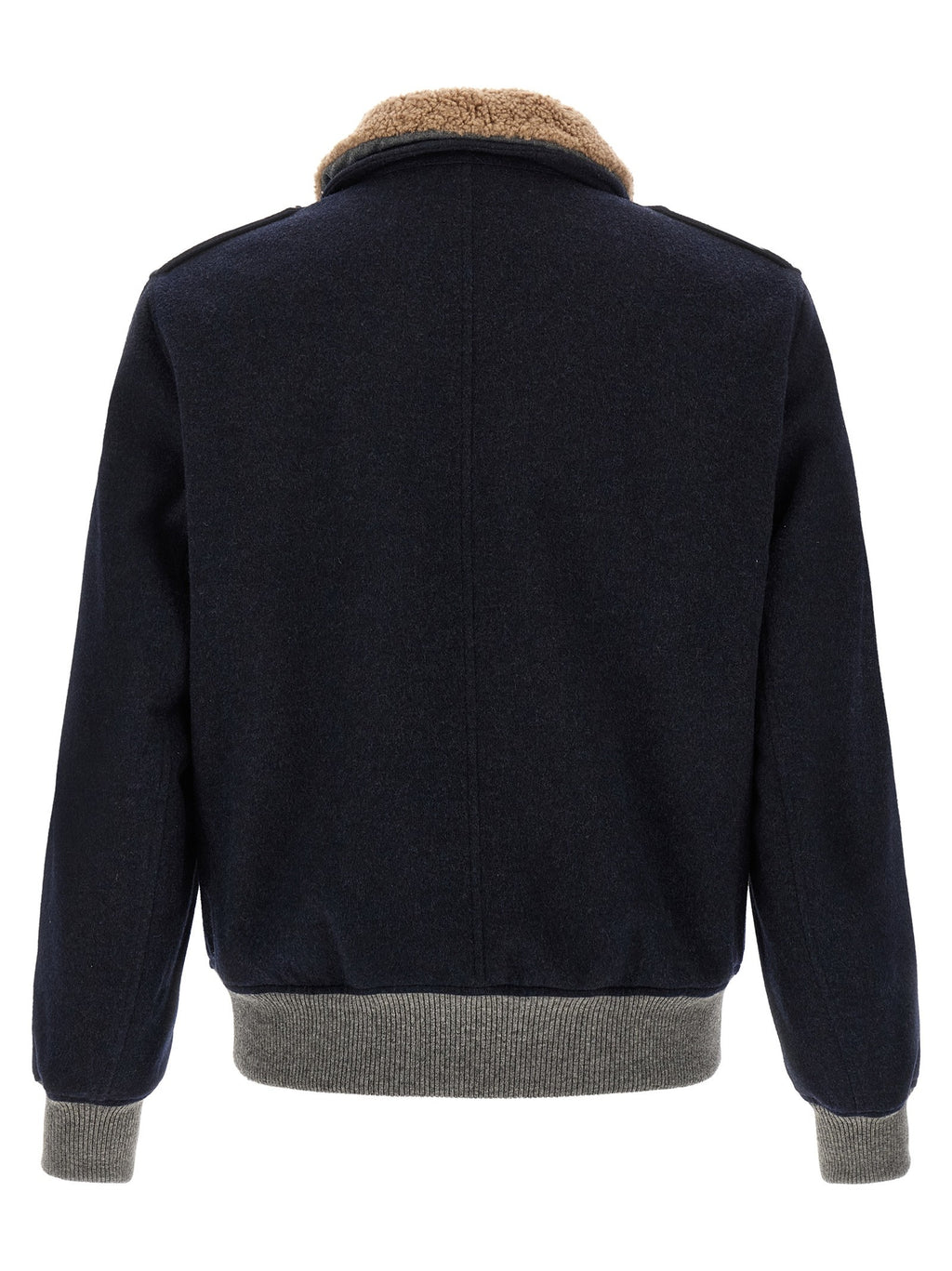 Cashmere bomber beaver 2