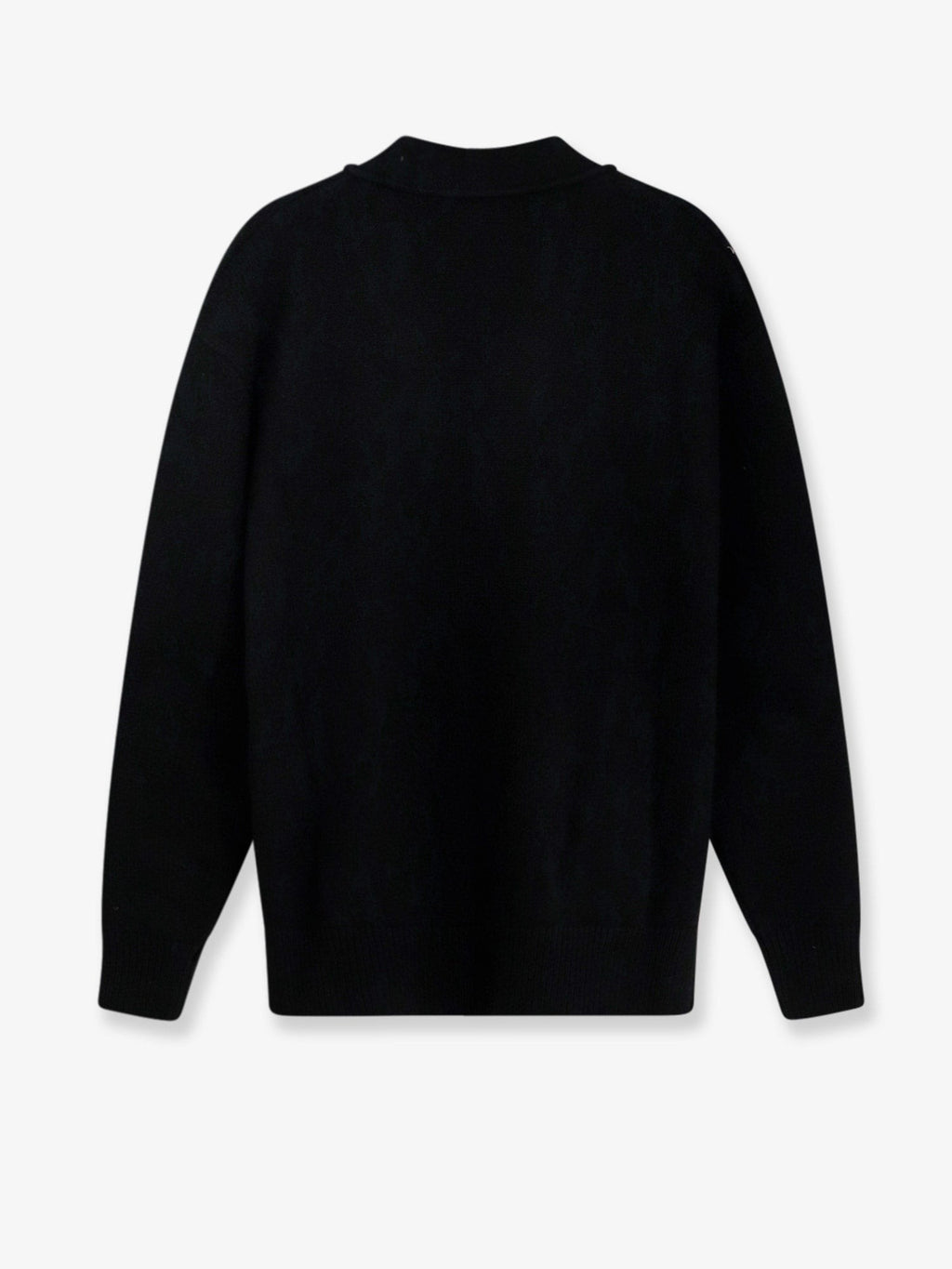 Cashmere cardigan with gold metal charms 2
