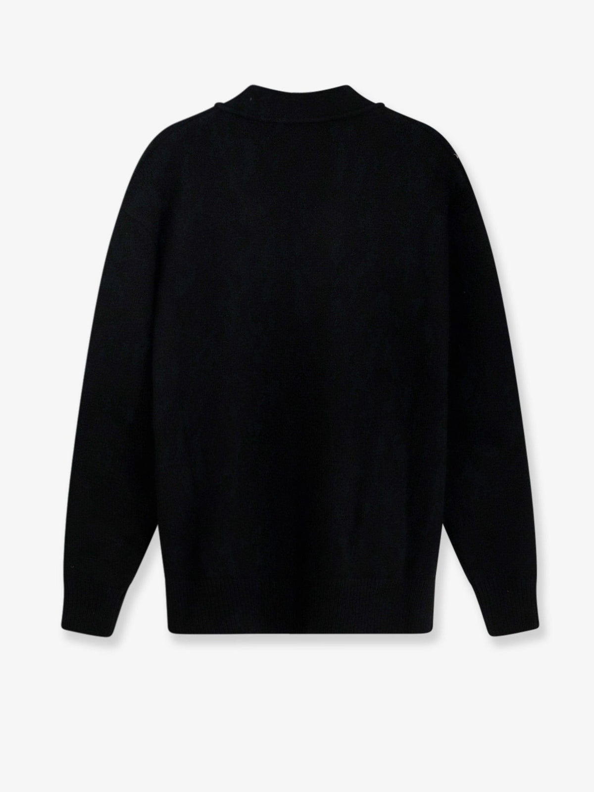 Cashmere cardigan with gold metal charms 2