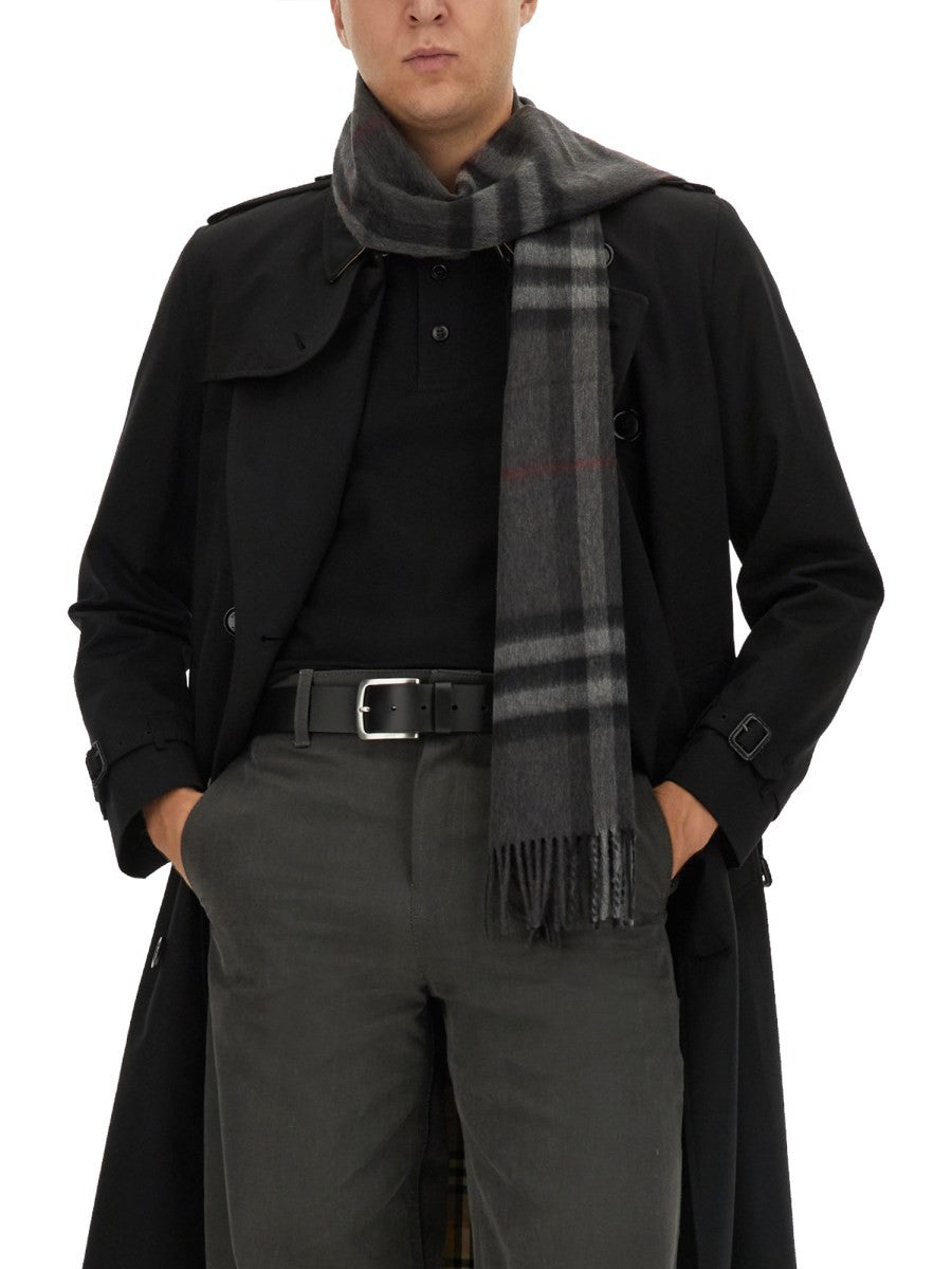 CASHMERE CHECK SCARF 2