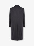 Cashmere coat with satin lining 5