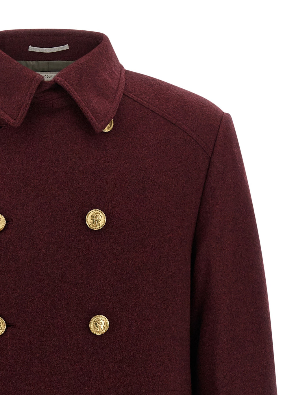 Cashmere double-breasted coat 3