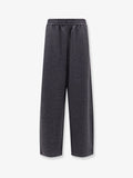 Cashmere interlock track pants