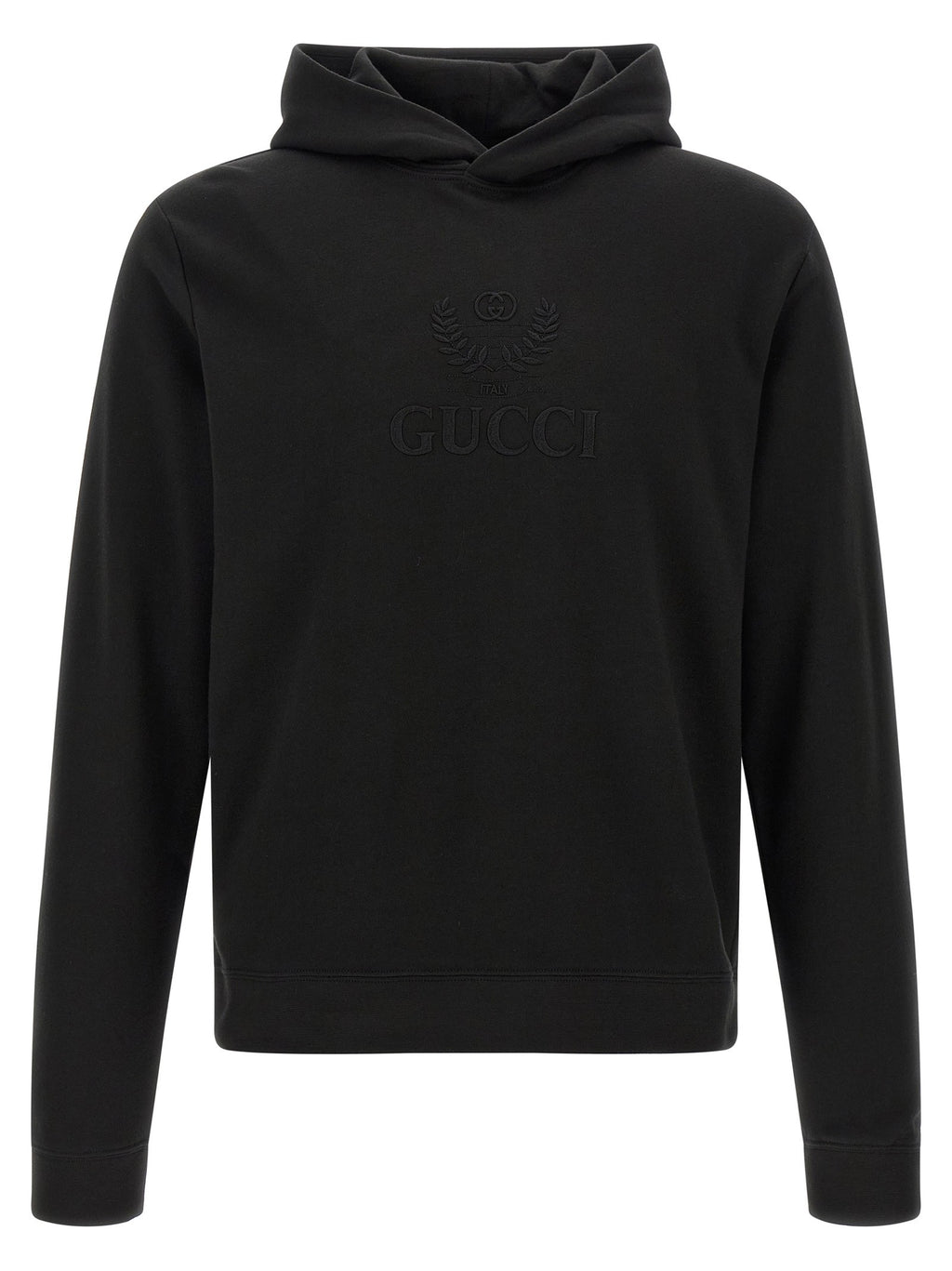 Cashmere jersey hoodie