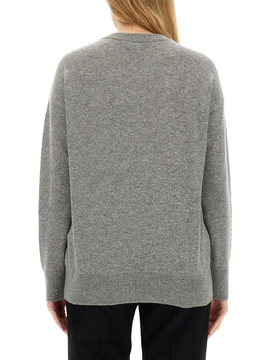 CASHMERE SWEATER WITH KILT PIN 3