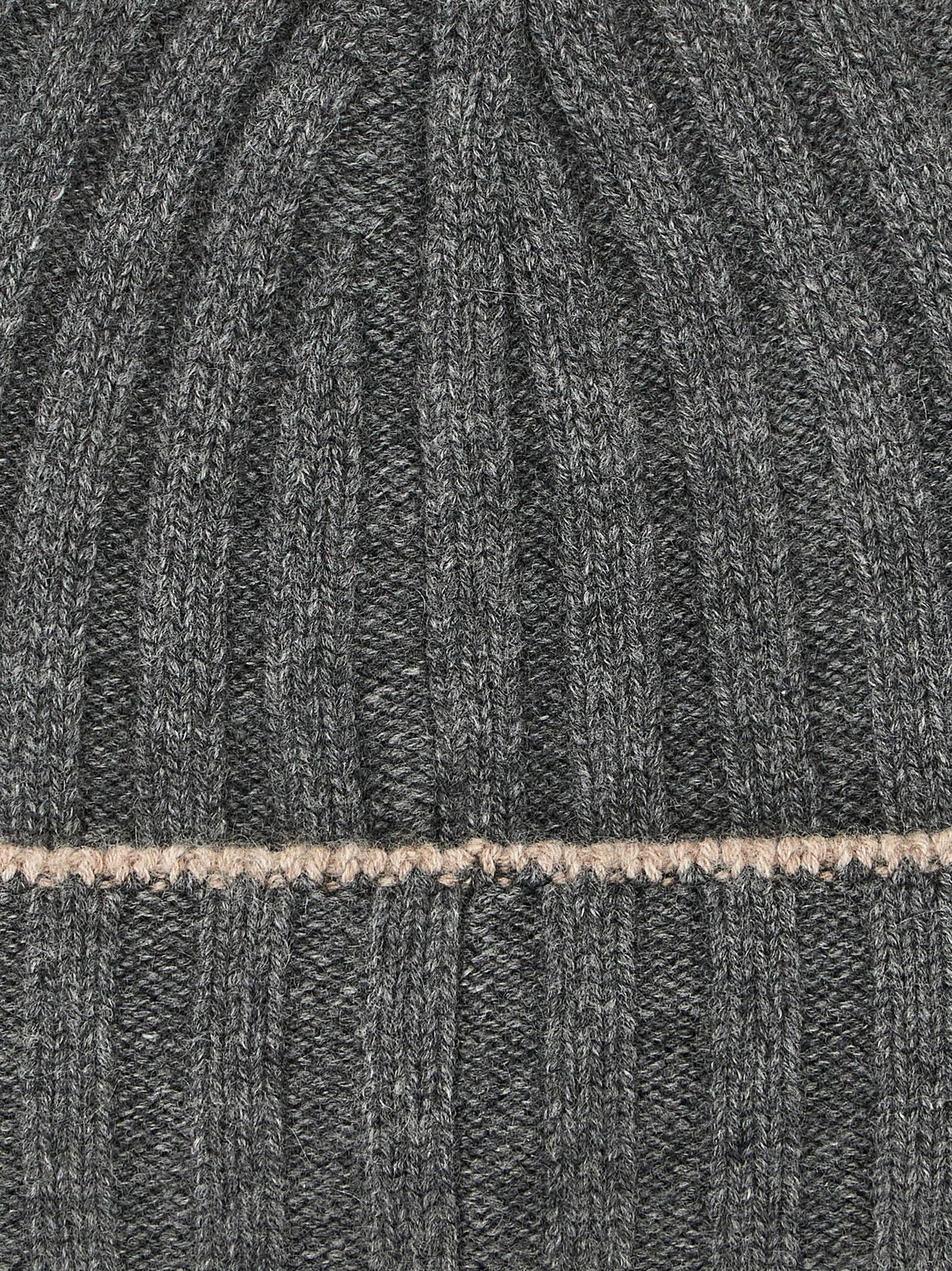 Cashmere turn-up beanie 3