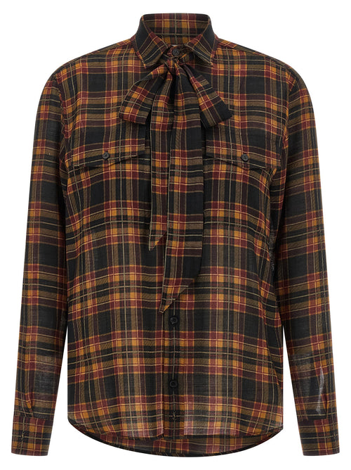'Cassandre' lavallière shirt