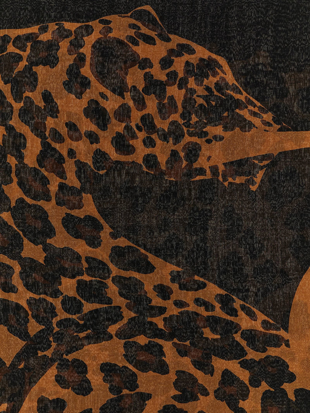 'Cassandre' scarf with leopard pattern 2