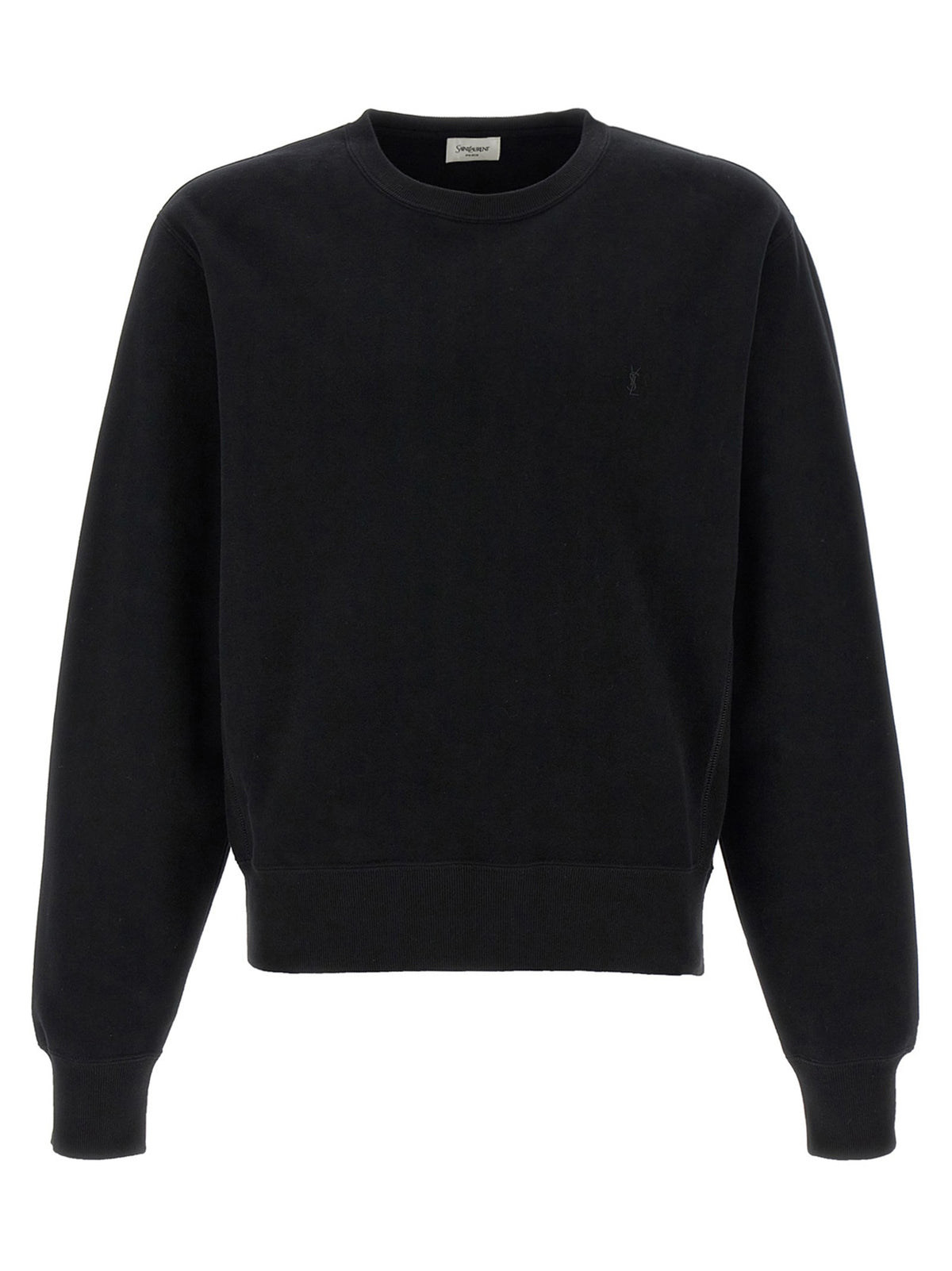Certified cotton sweatshirt with Cassandre embroidery