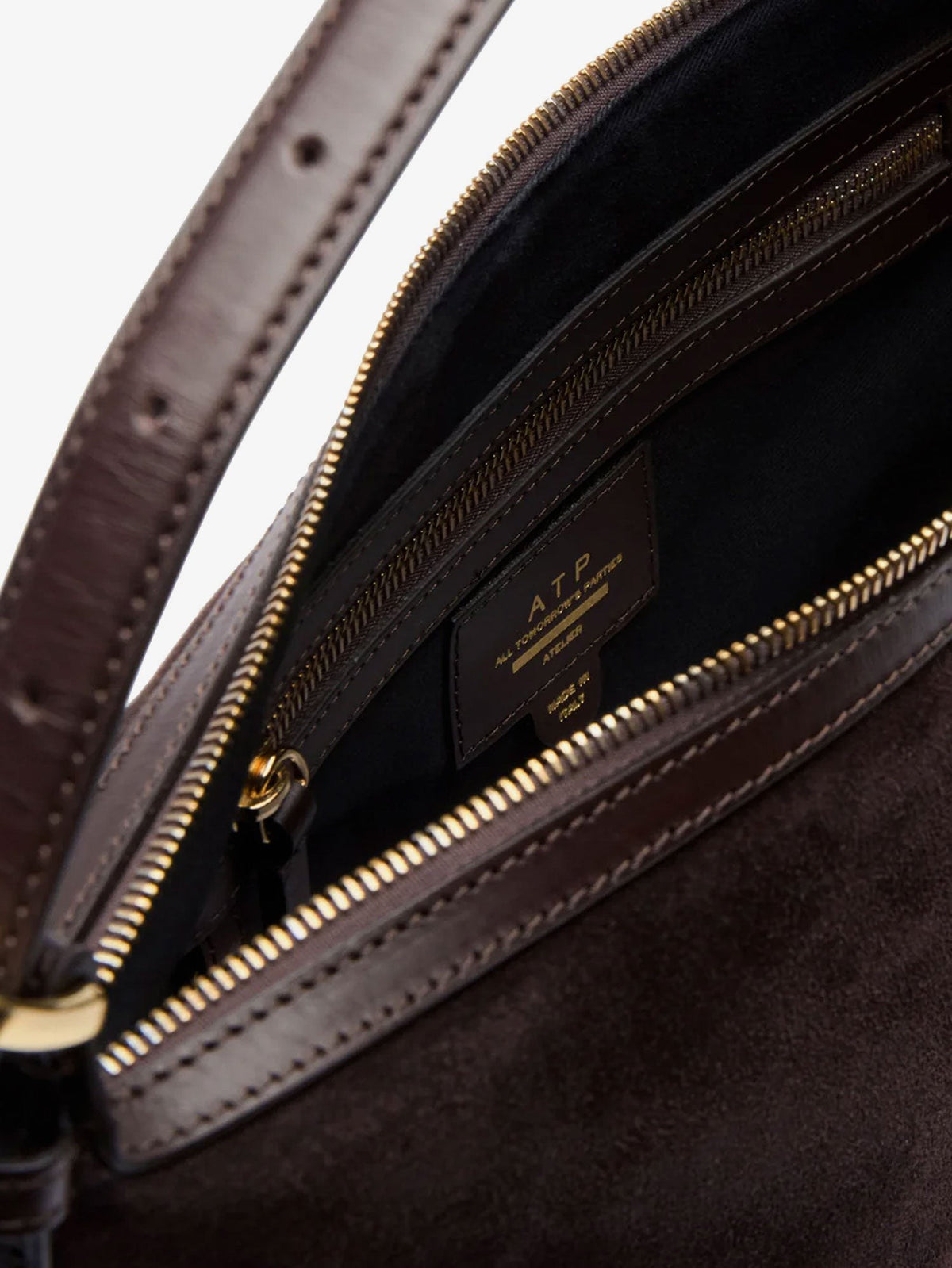 Castellare suede shoulder bag 4