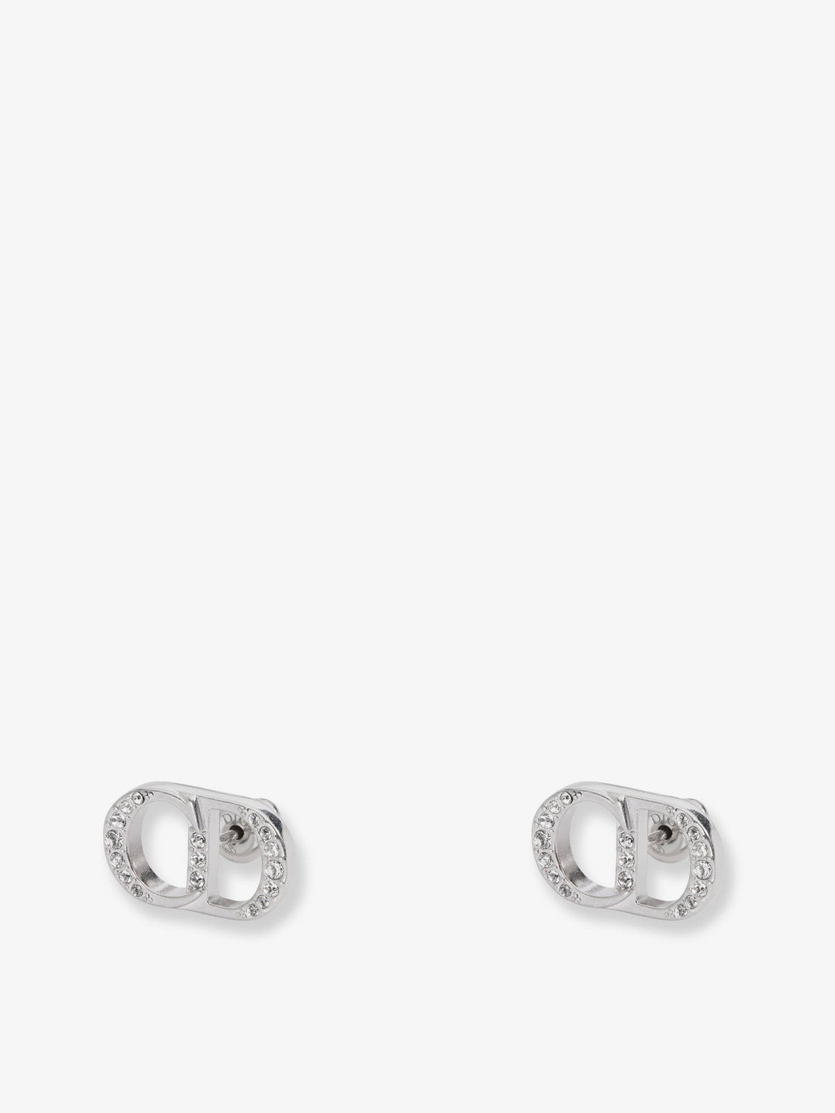 CD Icon Sterling Silver Earrings 2