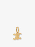 Celine Triomphe brass charm