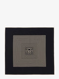 Centered Monogram silk foulard