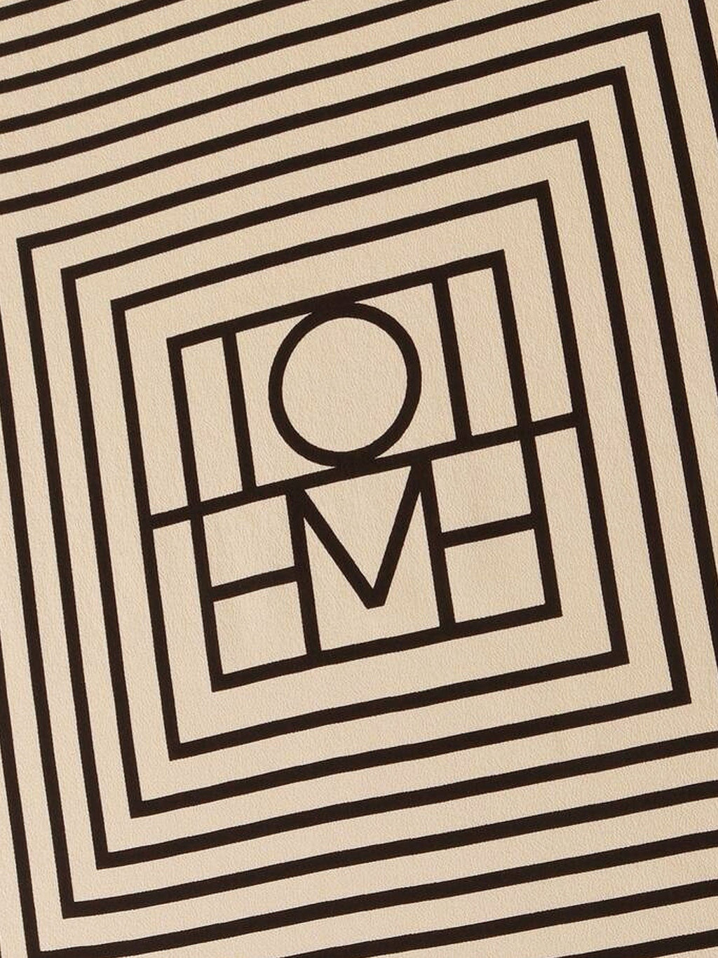 Centered Monogram silk foulard 2