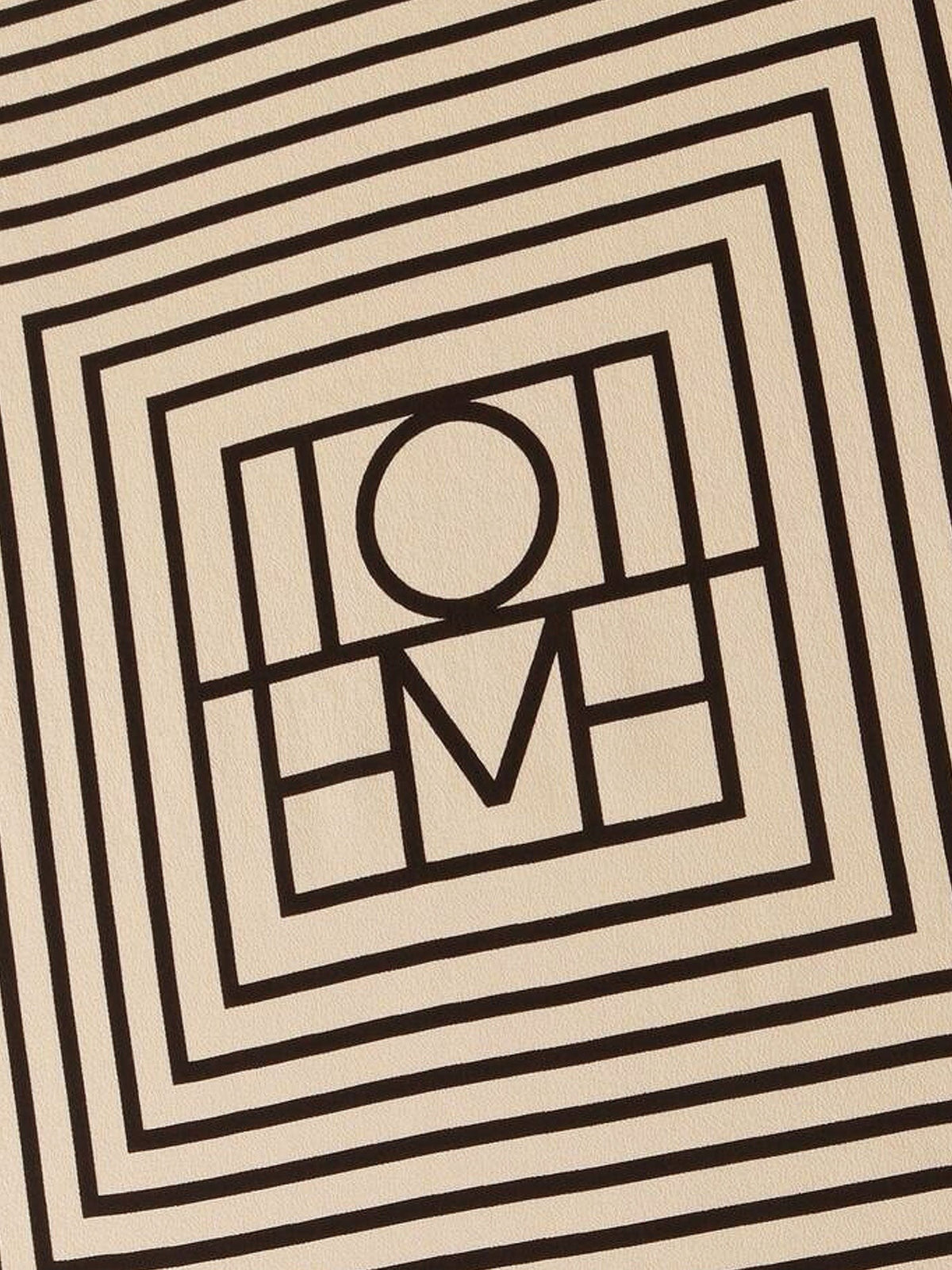 Centered Monogram silk foulard 2