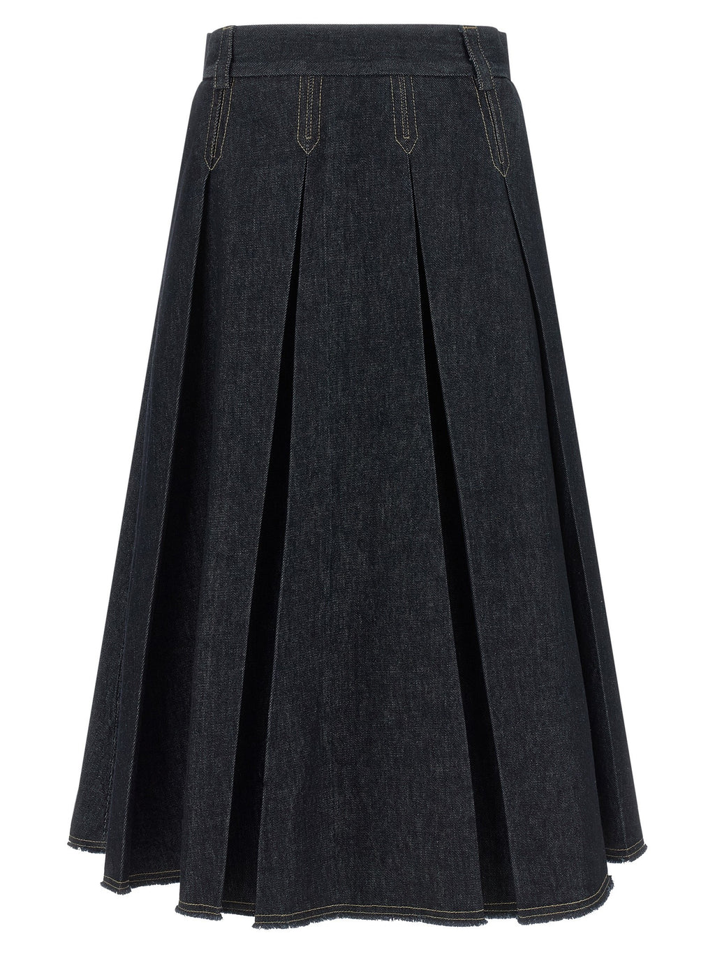 'Charlotte J' denim skirt