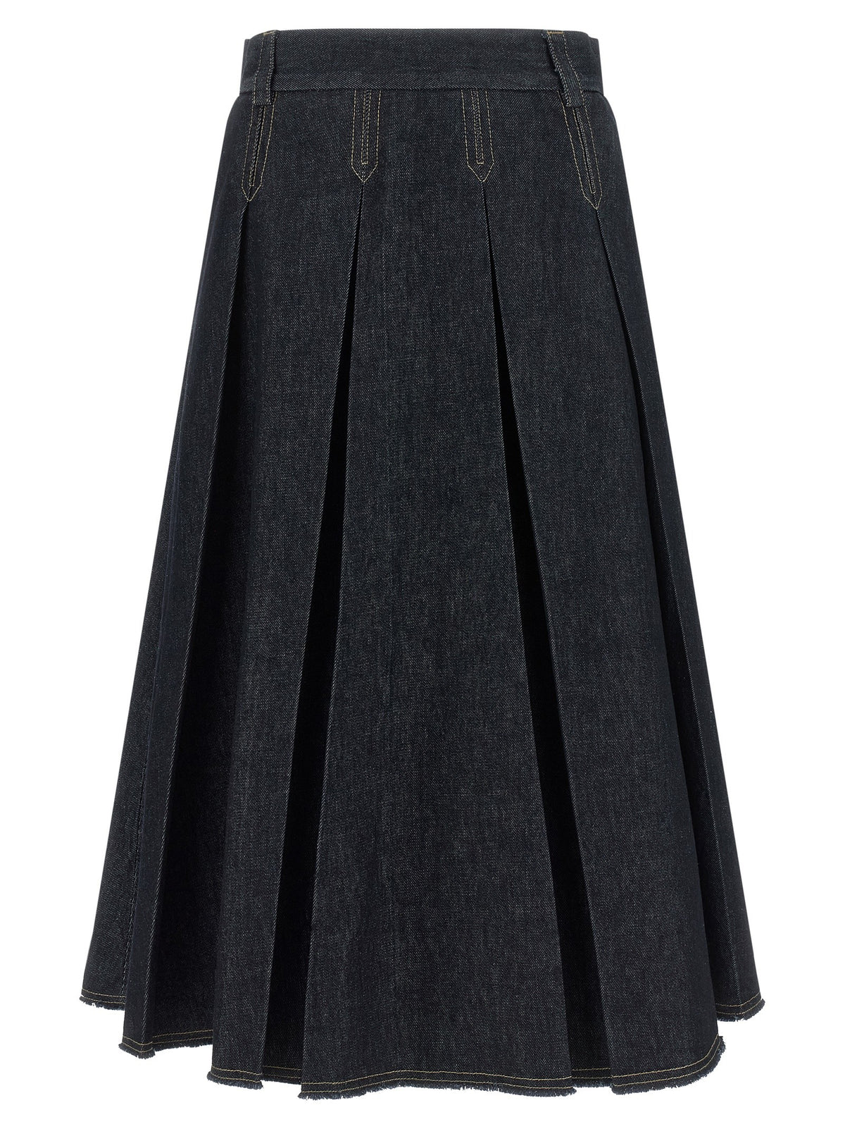 'Charlotte J' denim skirt
