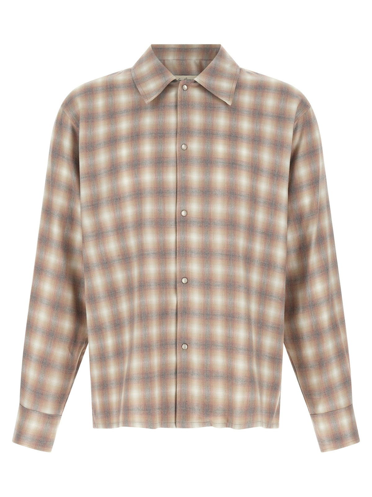 Check dégradé shirt
