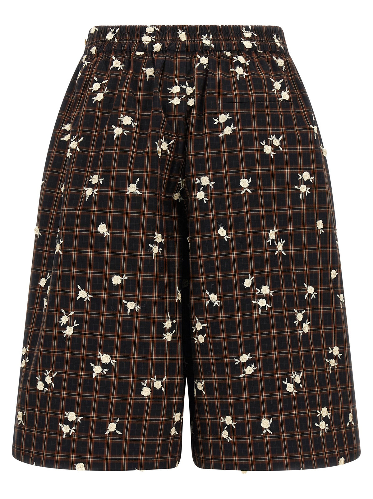 'Check Flower' bermuda shorts 2