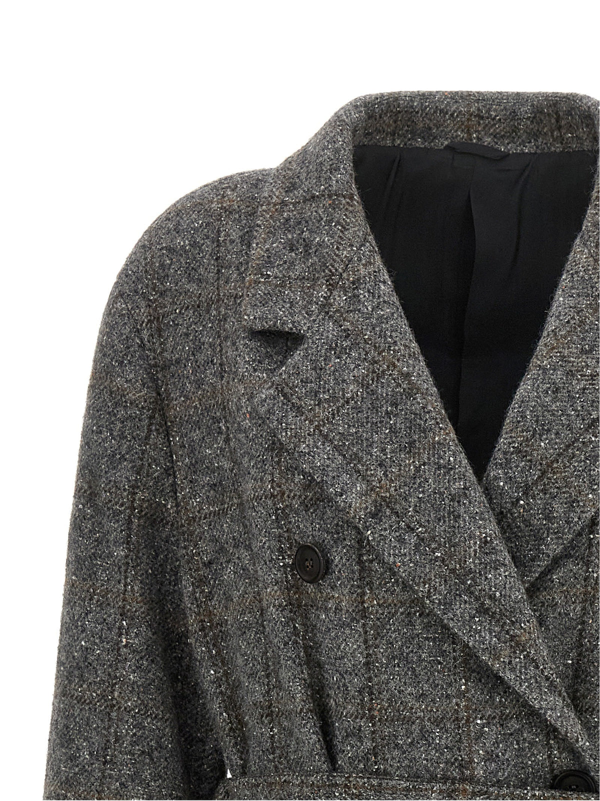 Check tweed coat 3