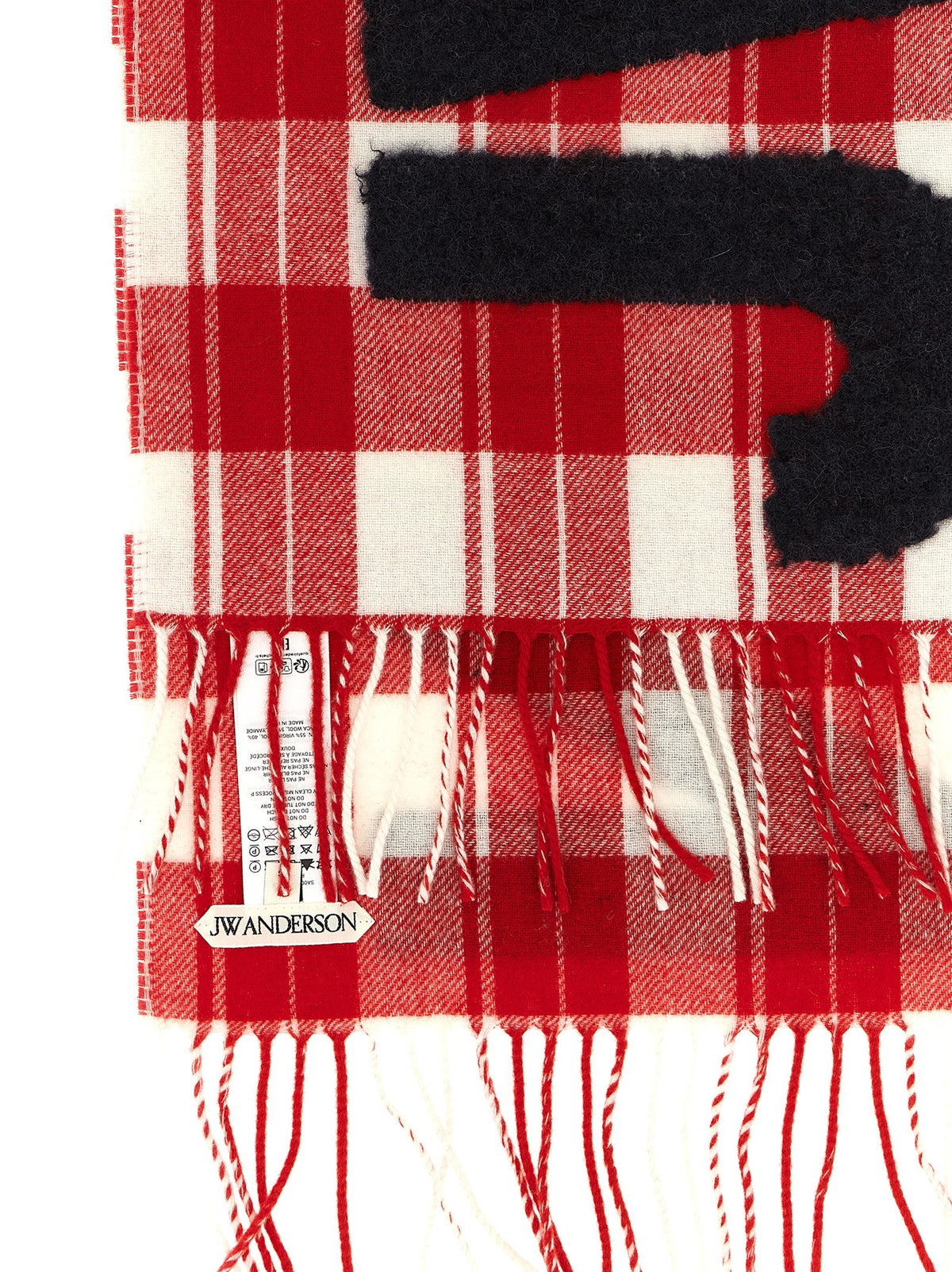 'Checkered Logo' scarf 3