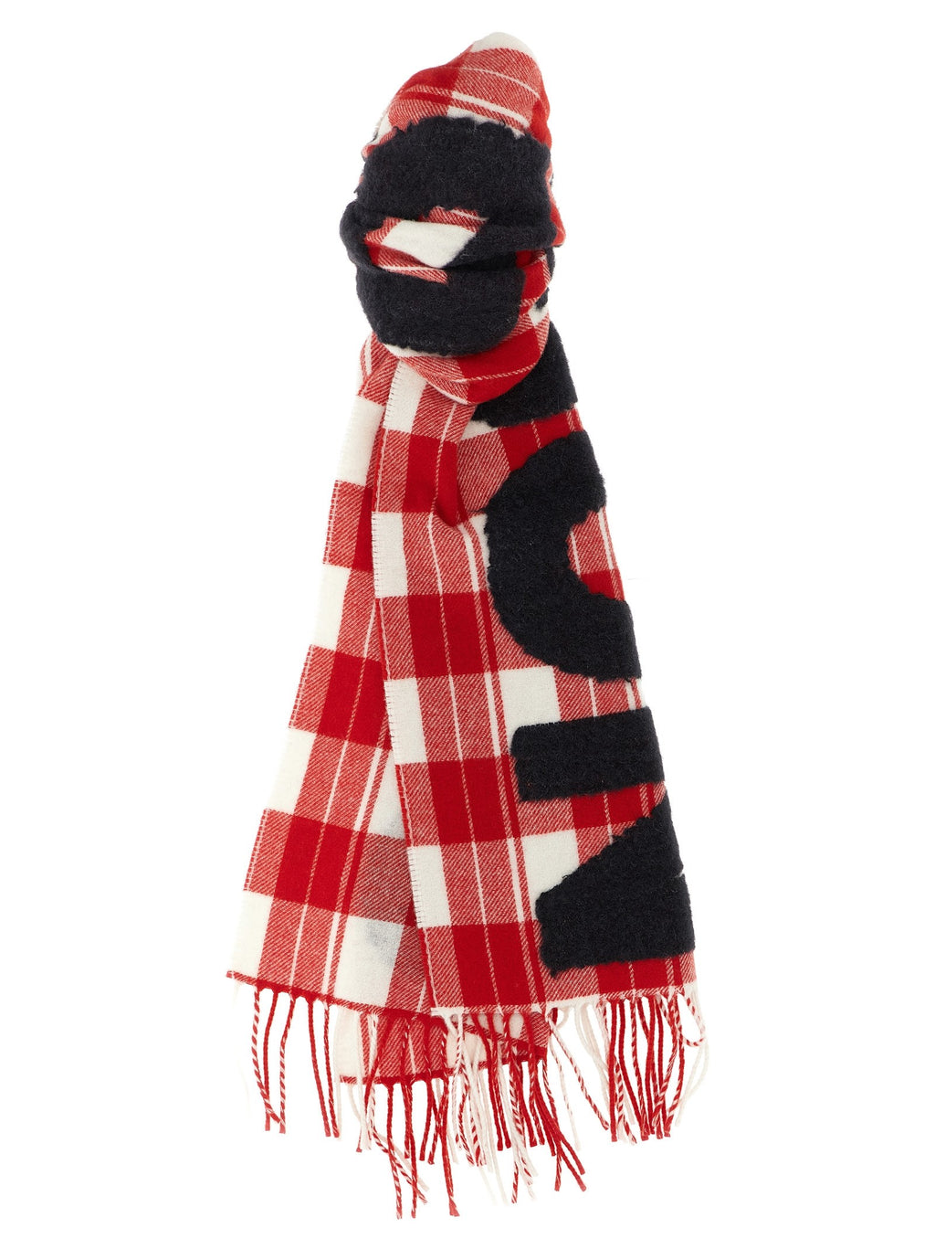'Checkered Logo' scarf
