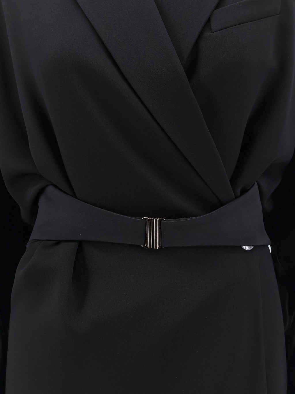 Chemisier Dress with Tuxedo-style band 3
