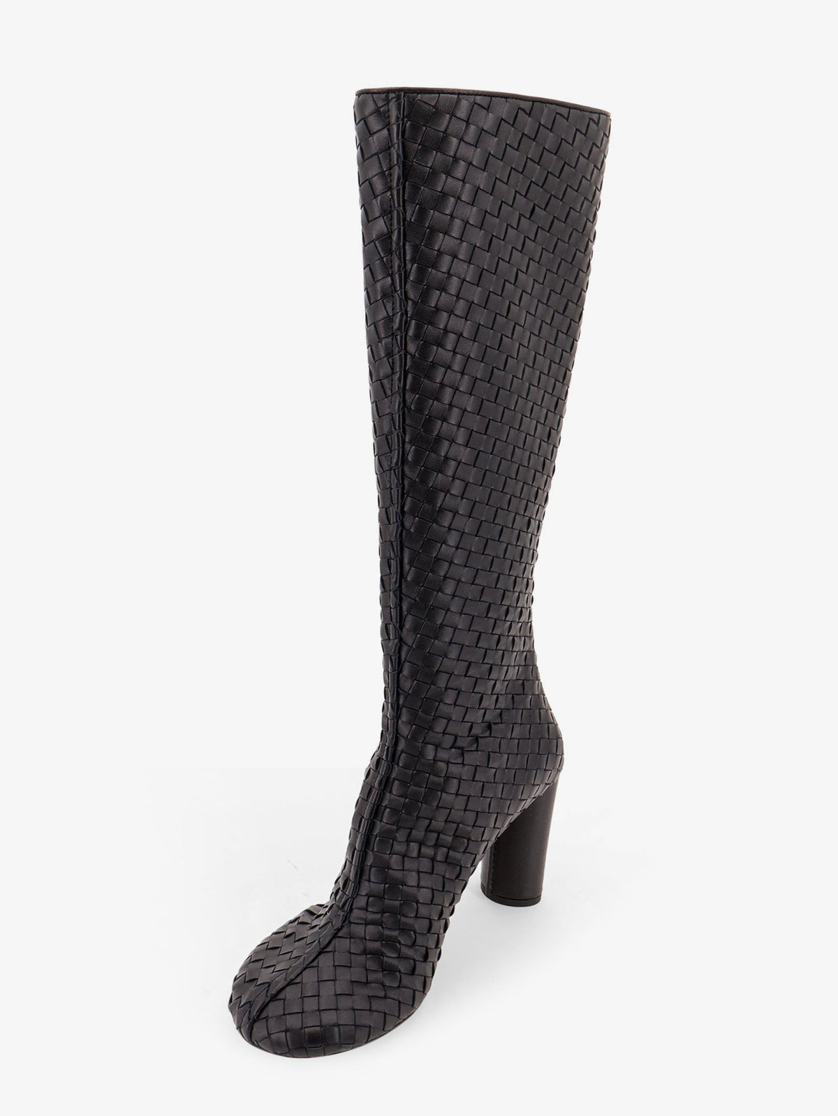 Cherry Boots with braided pattern 4