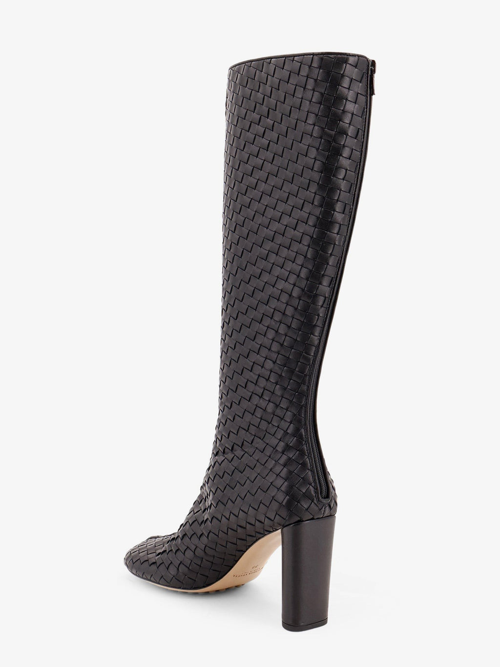 Cherry Boots with braided pattern 3